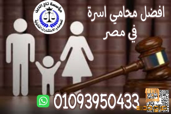 اشهر محامي اسرة في مصر