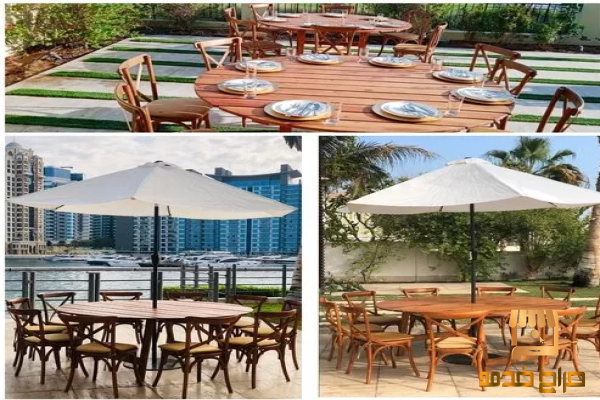 Round Dining Table for rent in Dubai