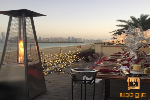 outdoor heaters for rent in Dubai