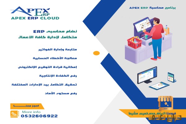 برنامج محاسبي ERP لربط الفروع